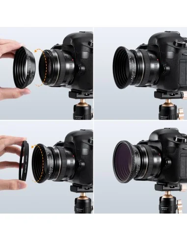 K&F Concept Filter Rings Adapter Set