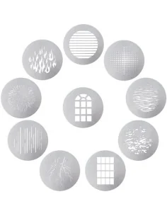 Aputure Spotlight 10-Piece Gobo Kit (Size B)