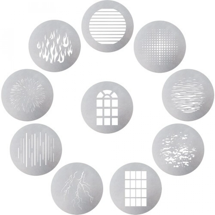Aputure Spotlight 10-Piece Gobo Kit (Size B)