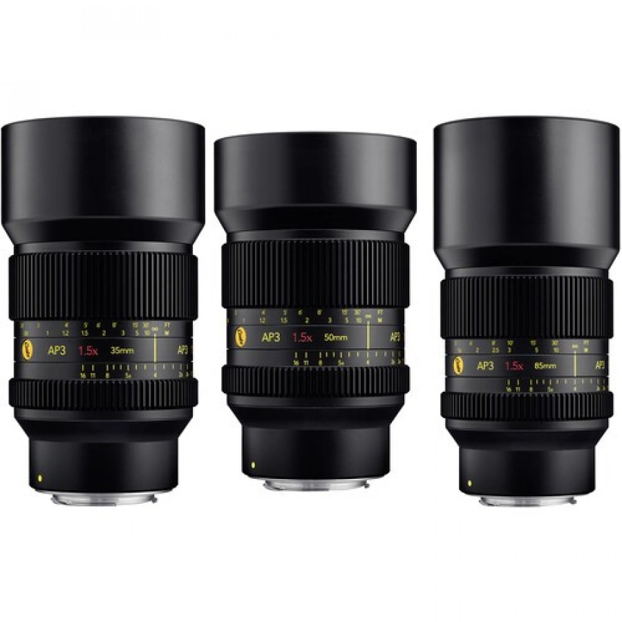 Cooke AP3 FF T2.4 1.5x Anamorphic 3-Lens Set