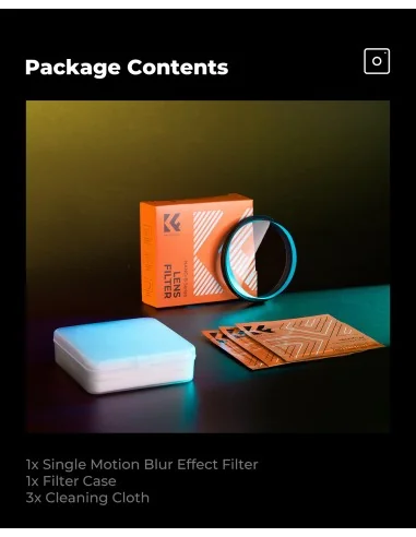 K&F Nano-B Motion Blur Filter 67mm | CamTools UAE