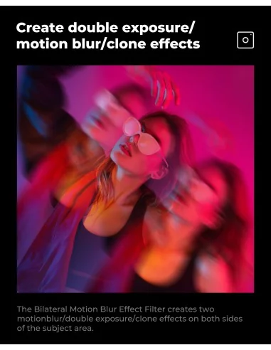 K&F Concept Nano-B Series Bilateral Motion Blur Filter (77mm)