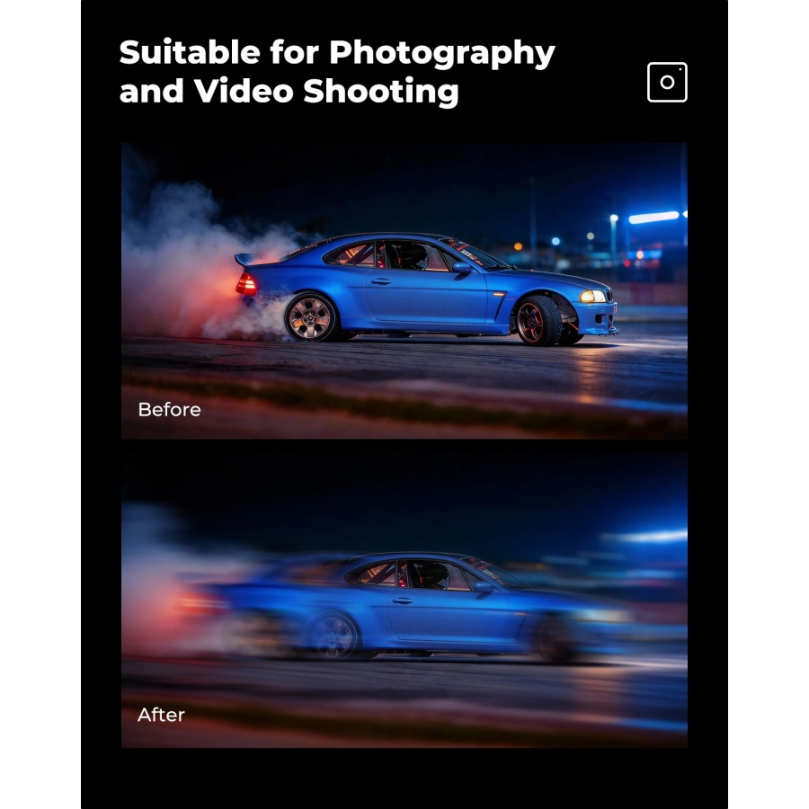 K&F Concept Bilateral Motion Blur Filter 82mm | CamTools UAE
