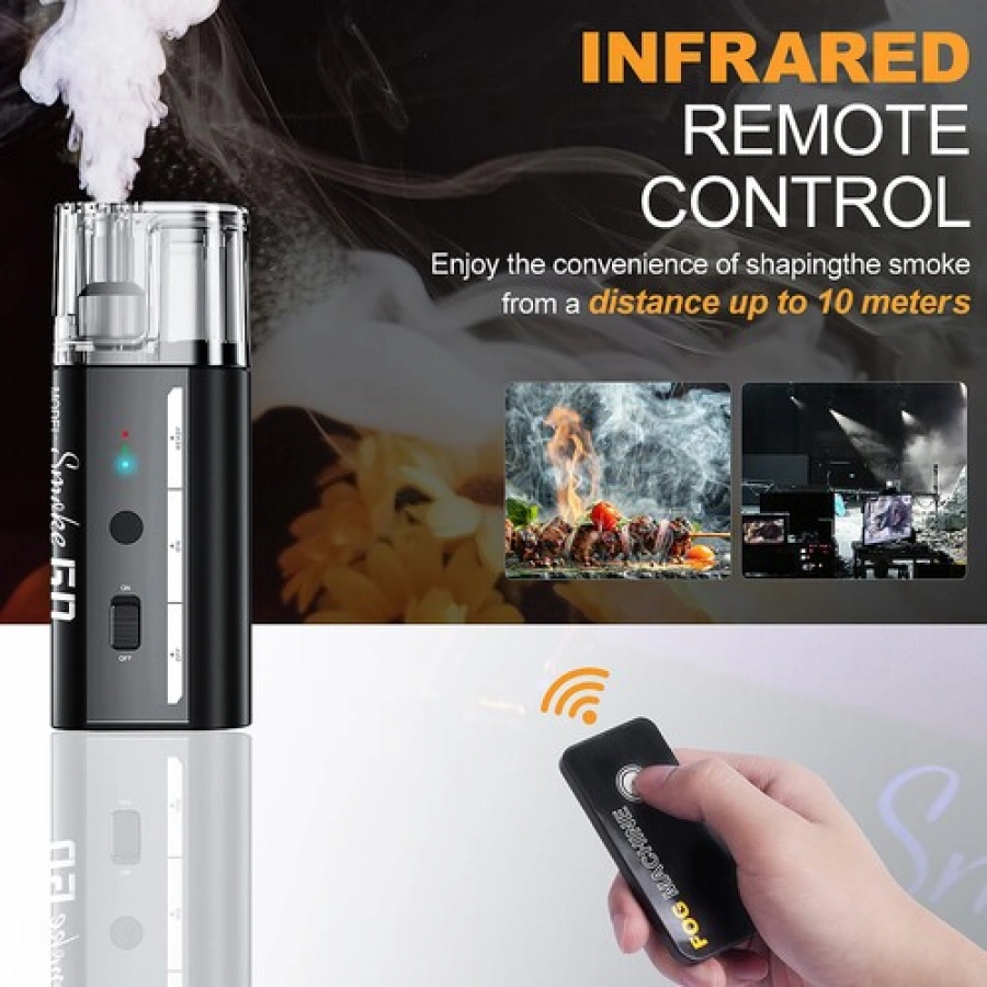 LENSGO SMOKE GO Handheld Fog Machine 30W | CamTools UAE