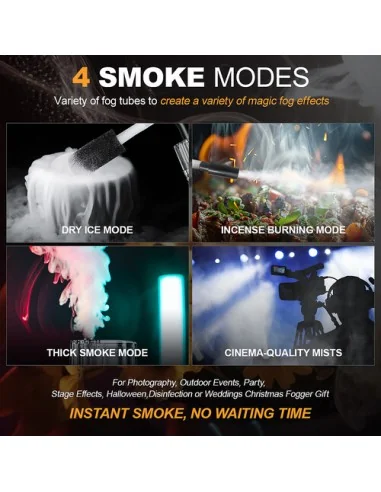 LENSGO SMOKE GO Handheld Fog Machine 30W | CamTools UAE