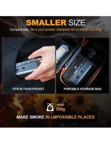 LENSGO SMOKE GO Handheld Fog Machine 30W | CamTools UAE