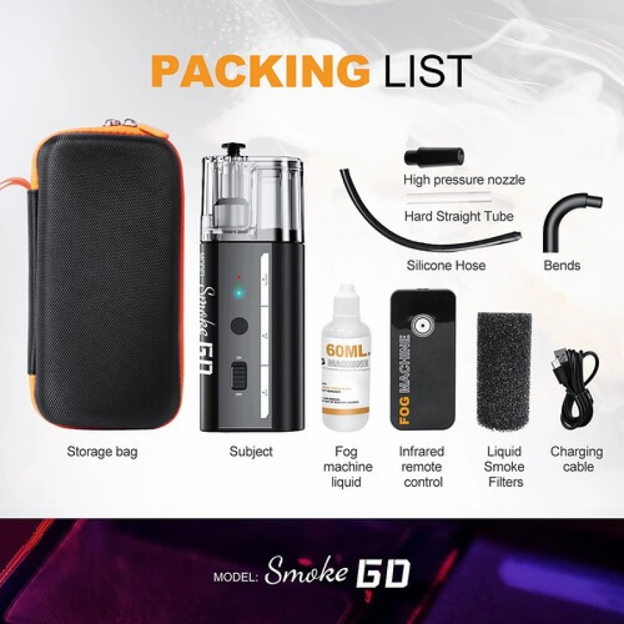 LENSGO SMOKE GO Handheld Fog Machine 30W | CamTools UAE