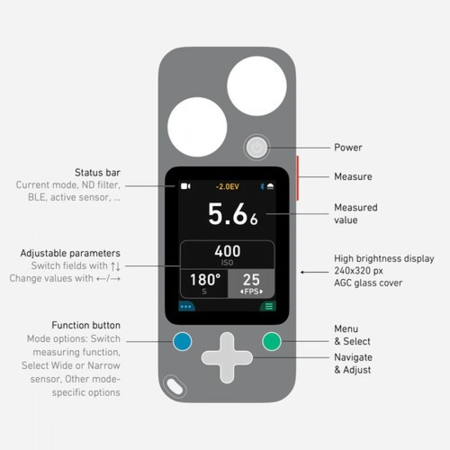 LIT Systems LIT DUO 1 Digital Light Meter %separator% %shop-name%