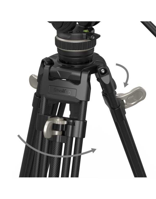 SmallRig FreeBlazer Tripod Kit – Heavy-Duty Carbon Fiber for UAE Creators