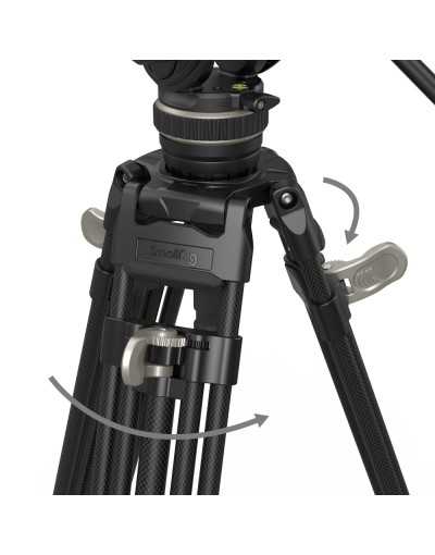 SmallRig FreeBlazer Tripod Kit – Heavy-Duty Carbon Fiber for UAE Creators
