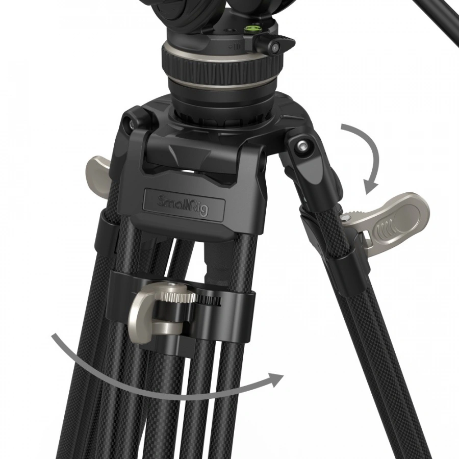 SmallRig FreeBlazer Tripod Kit – Heavy-Duty Carbon Fiber for UAE Creators