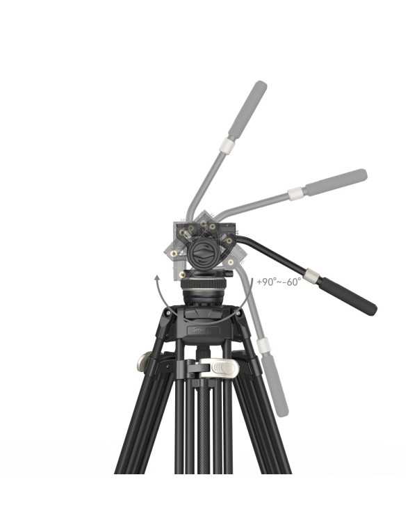 SmallRig FreeBlazer Tripod Kit – Heavy-Duty Carbon Fiber for UAE Creators