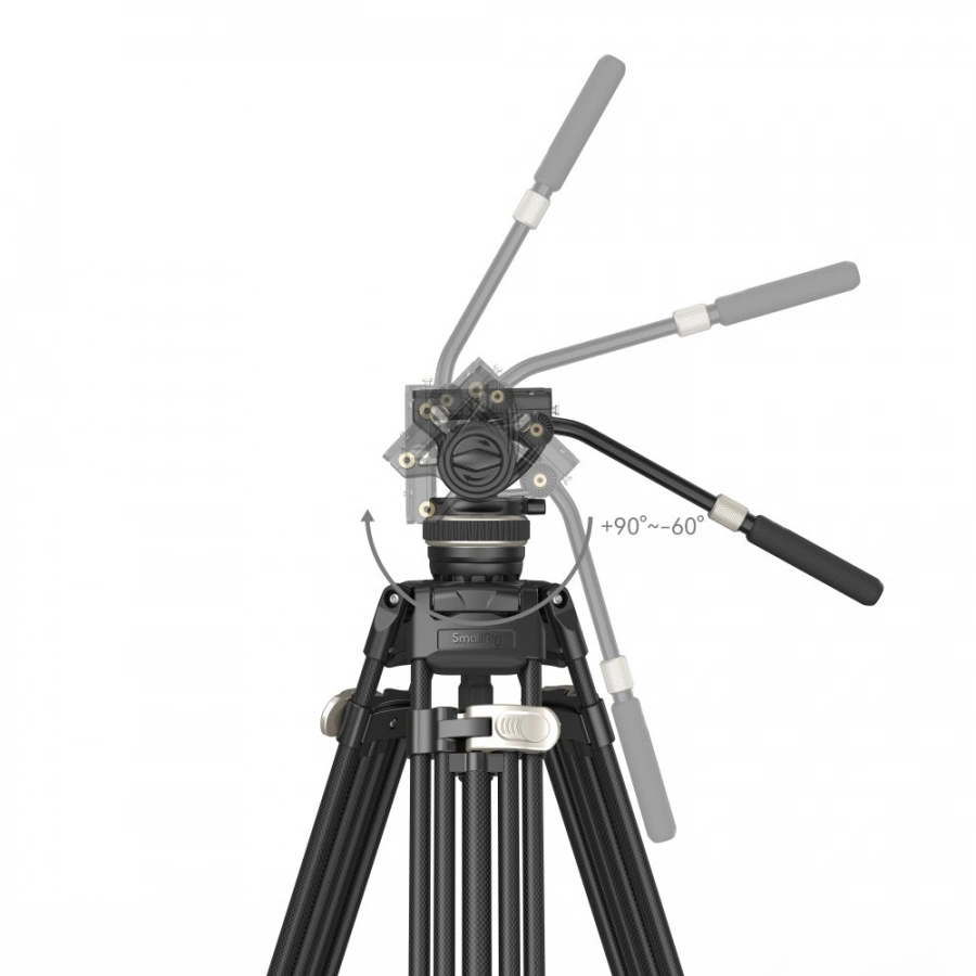 SmallRig FreeBlazer Tripod Kit – Heavy-Duty Carbon Fiber for UAE Creators