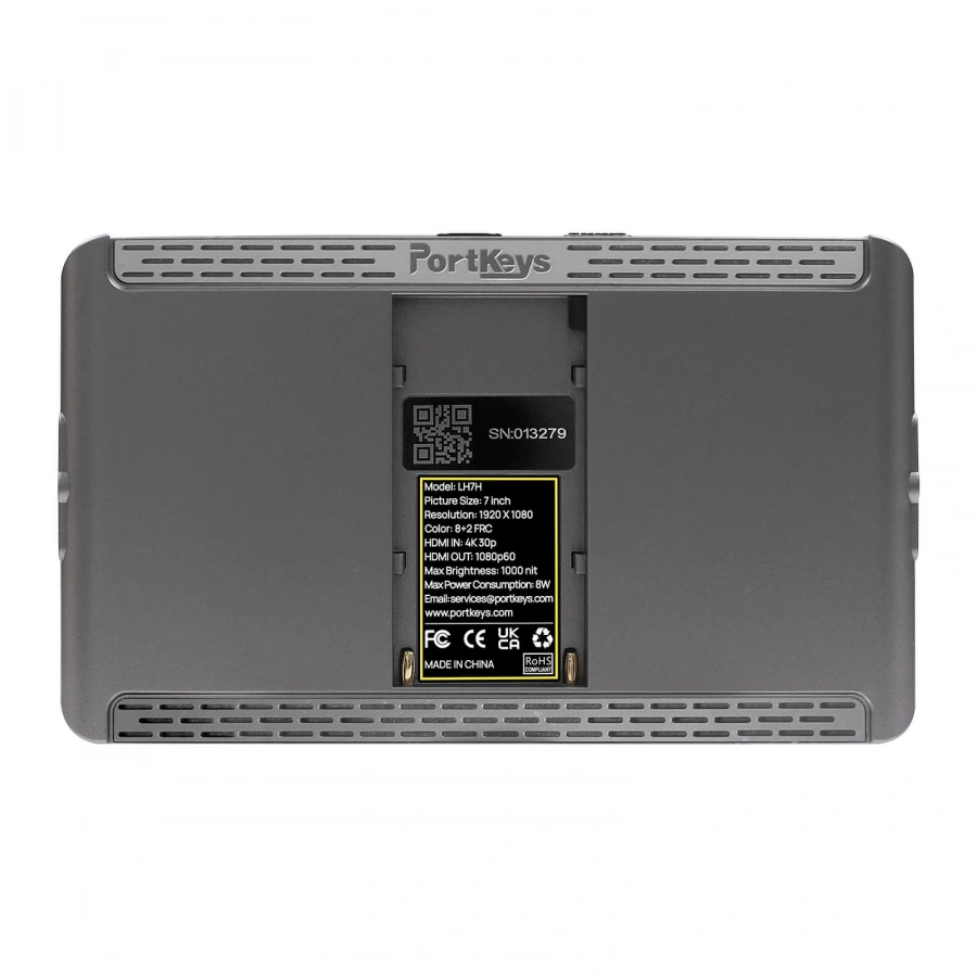 PORTKEYS LH7H 7" High-Bright Touchscreen Monitor (Black)