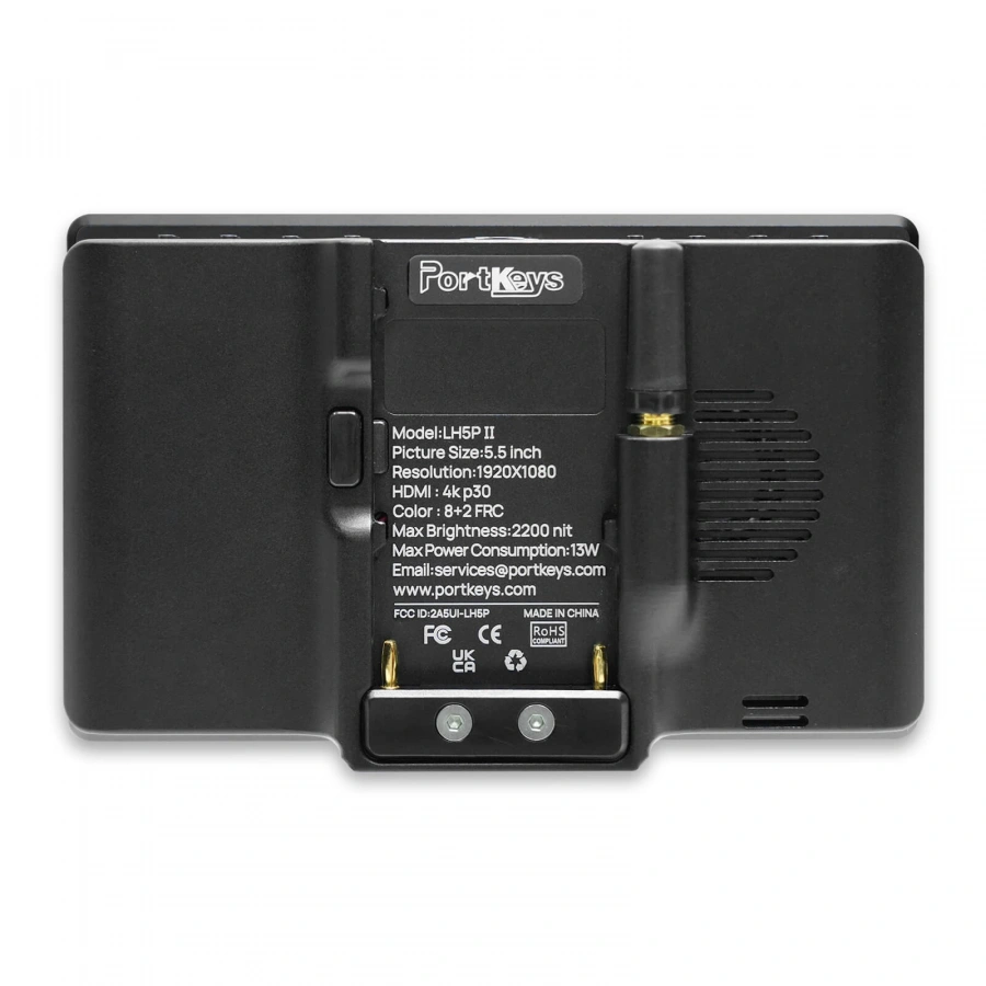 Portkeys LH5P 5.5" inch 2200nit touchsreen and wired/wireless camera control