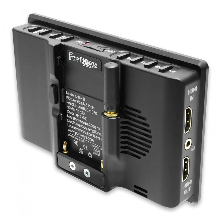 Portkeys LH5P 5.5" inch 2200nit touchsreen and wired/wireless camera control