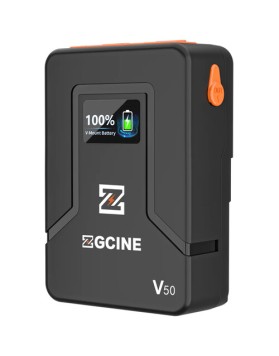 ZGCINE ZG-V50 V-MOUNT BATTERY 50Wh POCKET SIZE WITH PD FAST CHARGING