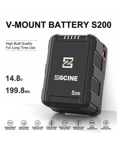 ZGCINE ZG-S200 V Mount Battery