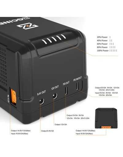 ZGCINE ZG-S200 V Mount Battery