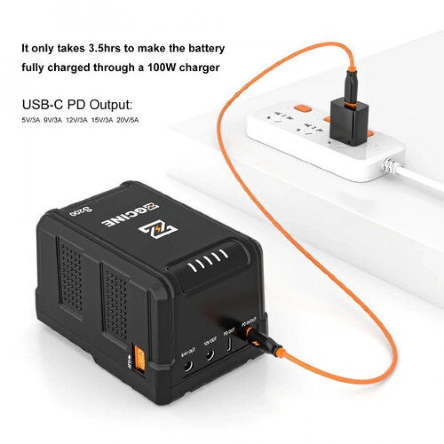 ZGCINE ZG-S200 V Mount Battery