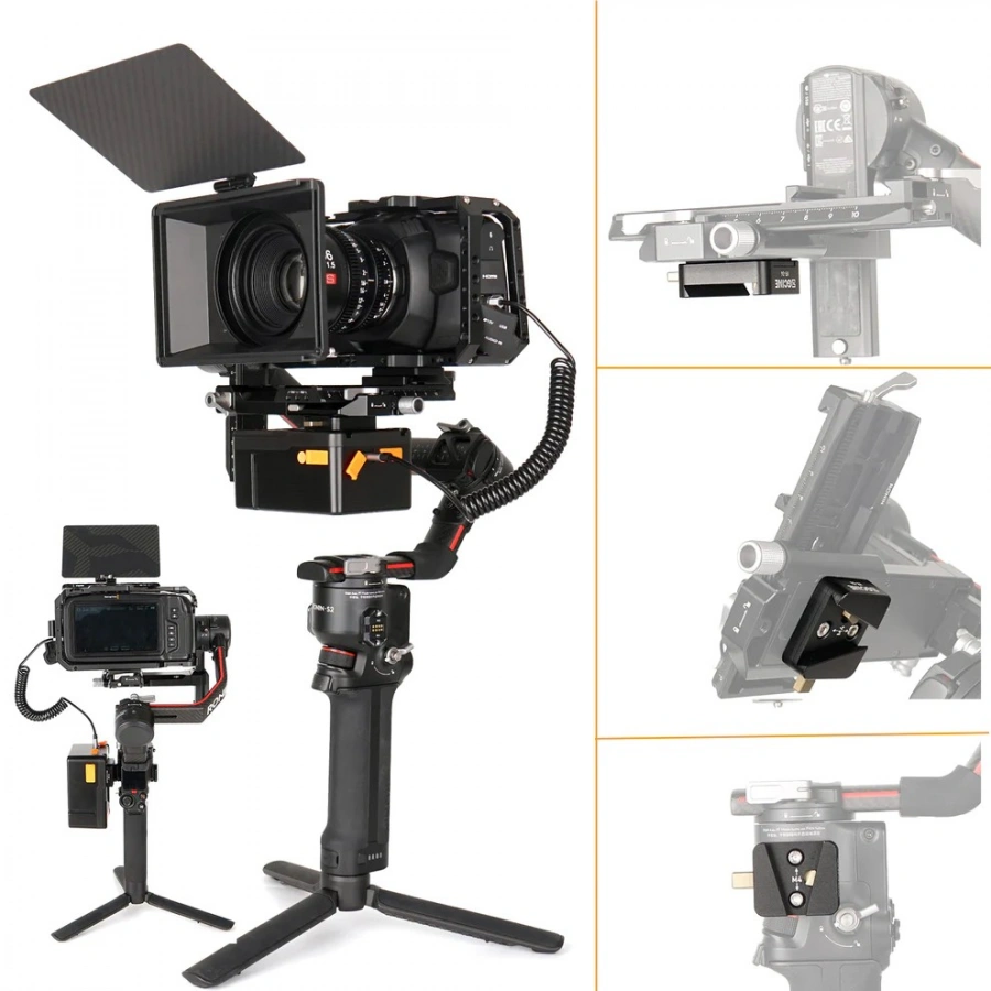 ZGCINE VR-04 mini V mount plate