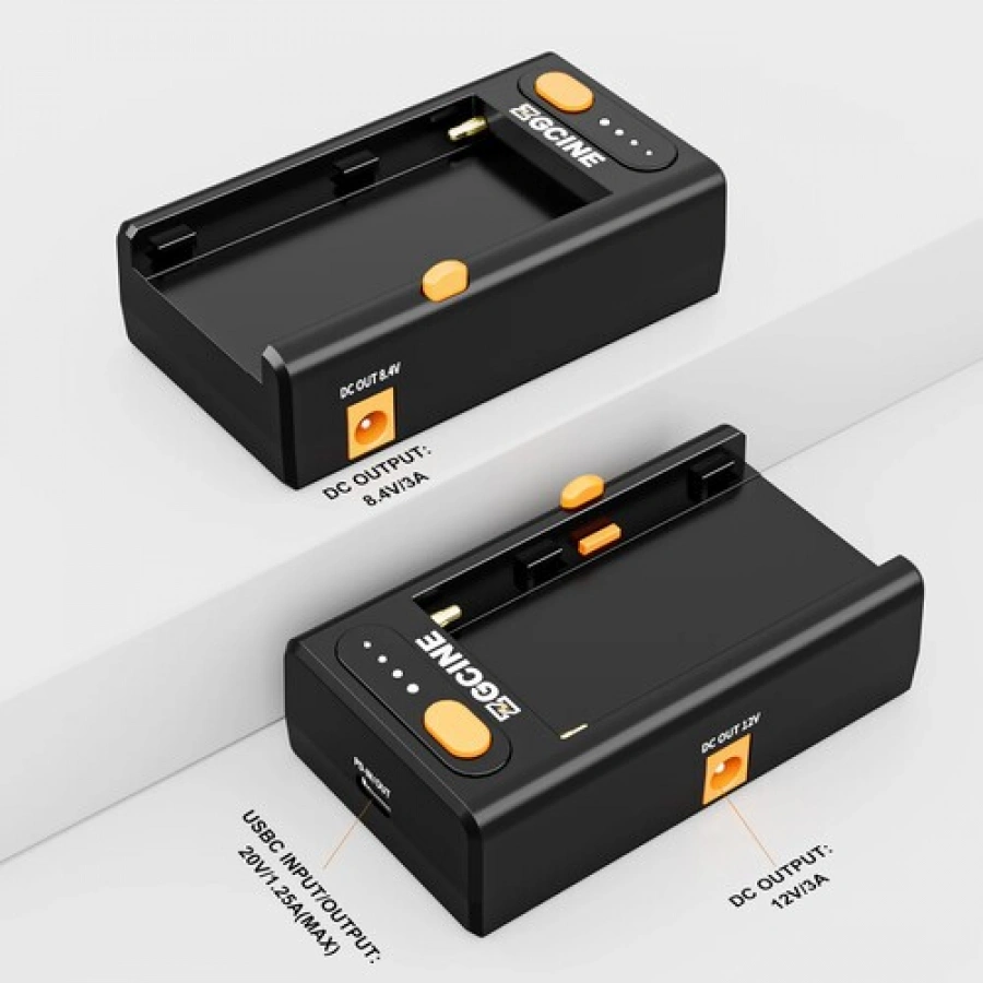 ZGCINE NPF-02 NPF Battery Charger Powering Adapter