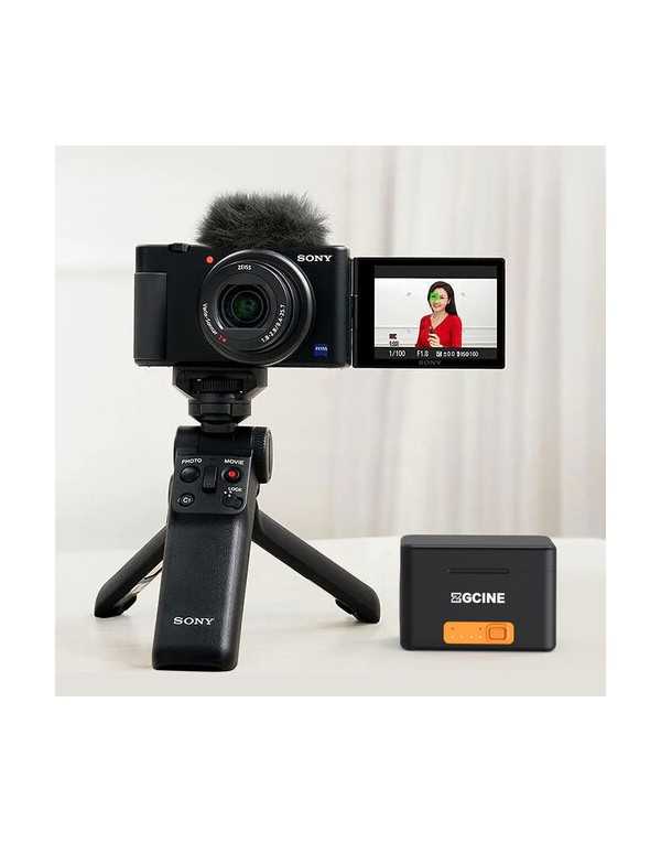 ZGCINE PS-BX1 Kit 2, Charging Case for Sony NP-BX1 battery with 2pcs 1450mah battery