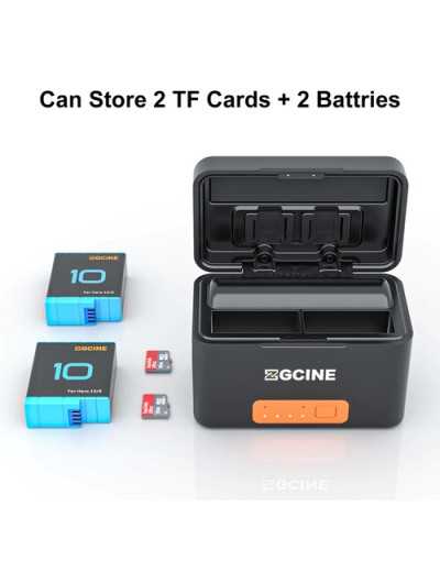ZGCINE PS-G10 MINI Kit 2 GoPro 901 Batteries