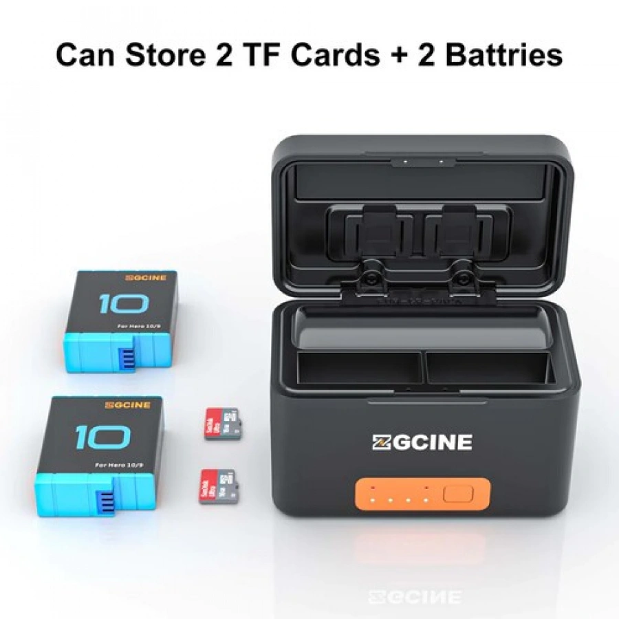 ZGCINE PS-G10 MINI Kit 2 GoPro 901 Batteries