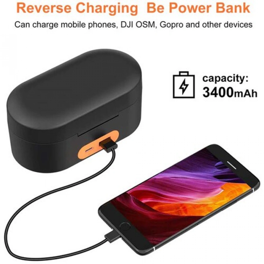 ZGCINE ZG-R30 Charging Case for Rode Wireless GO I&II