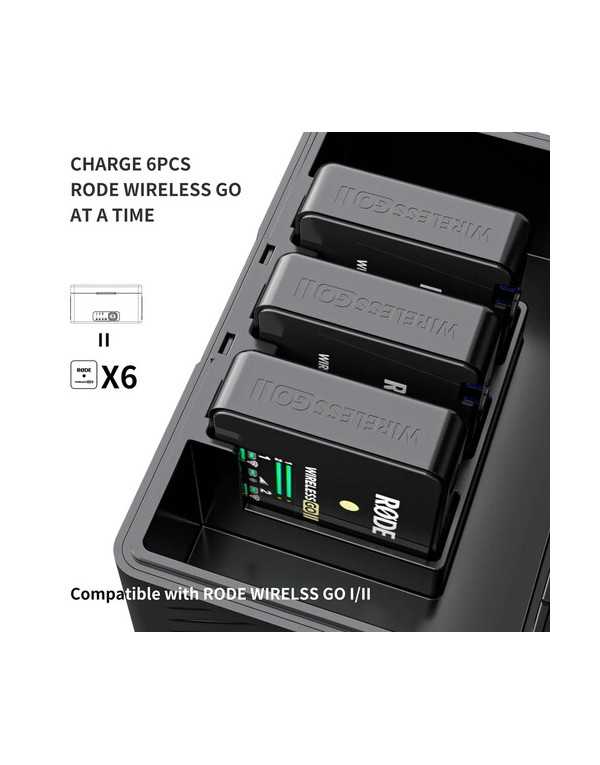 ZGCINE ZG-R30Pro Charging Case for Rode Wireless Go I & II