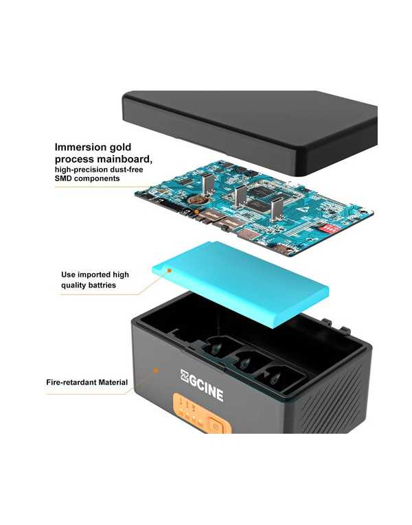 ZGCINE ZG-R30Pro Charging Case for Rode Wireless Go I & II