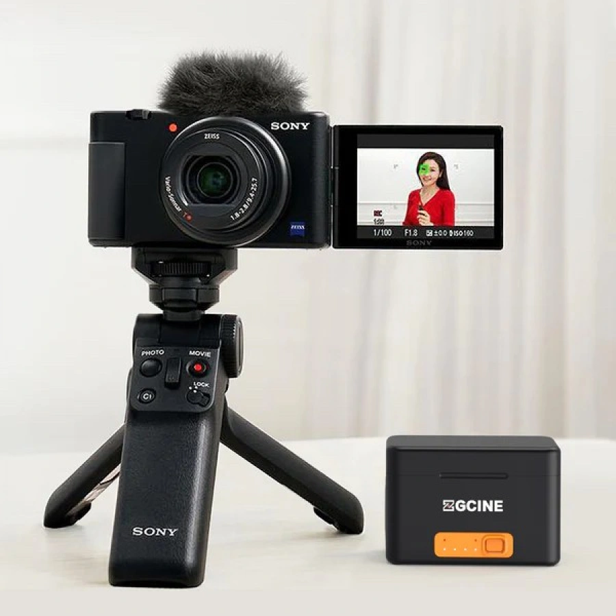ZGCINE Charging Case for Sony NP-BX1 battery with 2 Charging Slots