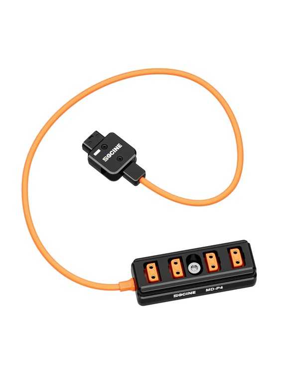 ZGCINE MD-P4 D-Tap to 4 D-Tap one point four Splitter Adapter Cable | Cables & Connectors | CAM TOOLS Middle East | ZGCINE