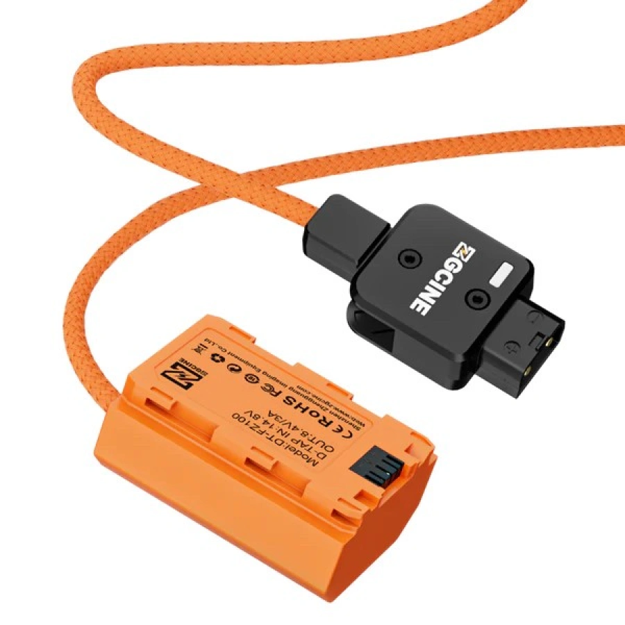 Reliable ZGCINE D-Tap to FZ100 Dummy Battery Cable | Braided for Strength