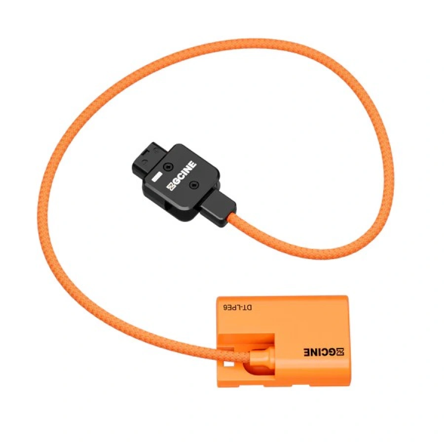 ZGCINE D-Tap to LPE6 Dummy Battery Cable (braided wire）