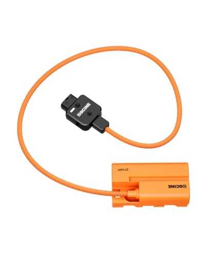 ZGCINE D-Tap to NPF Dummy Battery Cable (Braided Wire) | Reliable Power Adapter