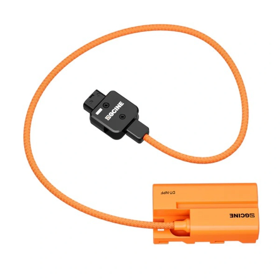 ZGCINE D-Tap to NPF Dummy Battery Cable (Braided Wire) | Reliable Power Adapter