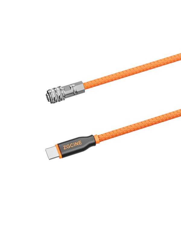 ZGCINE USB-C PD to BMPCC Power Cable(braided wire）