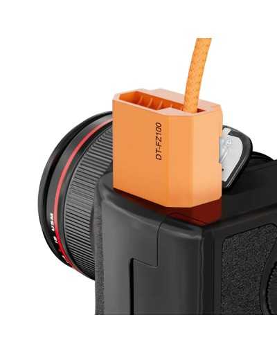 ZGCINE USB-C PD to FZ-100 Dummy Battery Cable(braided wire）