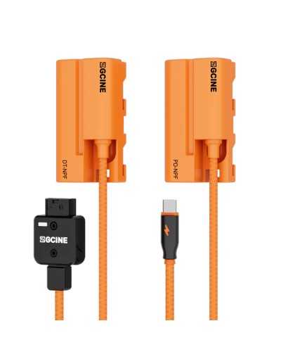 ZGCINE USB-C PD to NPF Dummy Battery Cable(braided wire）