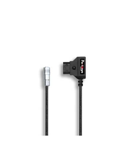 PORTKEYS D-Tap to Locking 4-Pin Power Cable for BM5 Monitor (3.28')