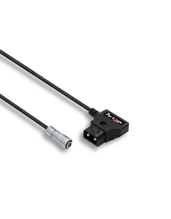 PORTKEYS D-Tap to Locking 4-Pin Power Cable for BM5 Monitor (3.28')