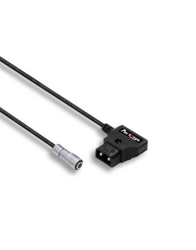 PORTKEYS D-Tap to Locking 4-Pin Power Cable for BM5 Monitor (3.28')
