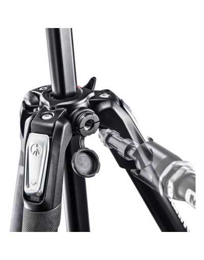 Manfrotto 190X3 Three Section Tripod with MHXPRO-2W Fluid Head