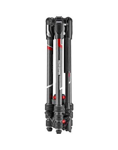 Manfrotto Befree Live Carbon Fiber Video Tripod Kit with Twist Leg Locks