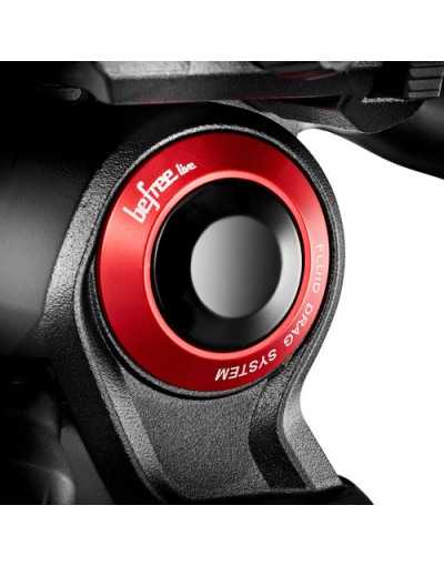 Manfrotto Befree Live Carbon Fiber Video Tripod Kit with Twist Leg Locks