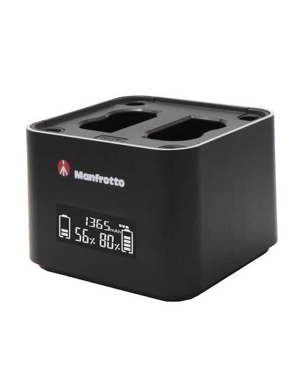 Manfrotto ProCUBE Professional Twin Charger for Nikon EN-EL14, EN-EL15, EN-EL25 Batteries | Battery Accessories & Power Supply | CAM TOOLS Middle East | Manfrotto