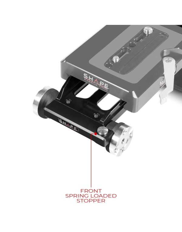 SHAPE ARRI DOVETAIL SHOULDER MOUNT WITH HAND15 HANDLES