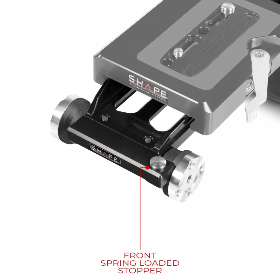 SHAPE ARRI DOVETAIL SHOULDER MOUNT WITH HAND15 HANDLES